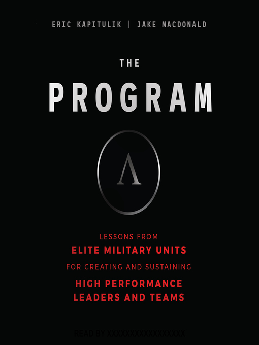 Title details for The Program by Eric Kapitulik - Wait list